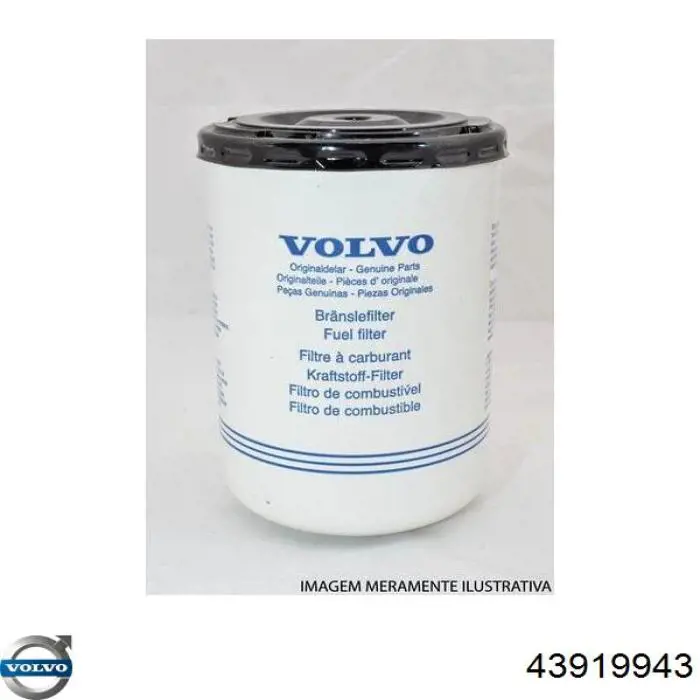 43919943 Volvo filtro combustible