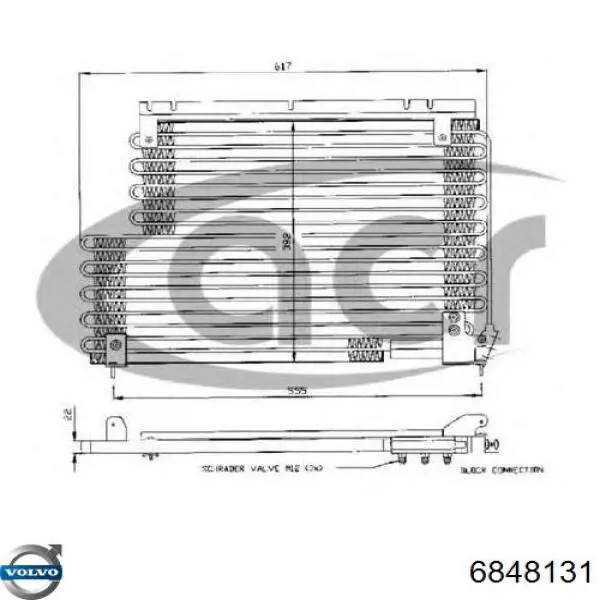 FP 72 K215-AV AVA condensador aire acondicionado