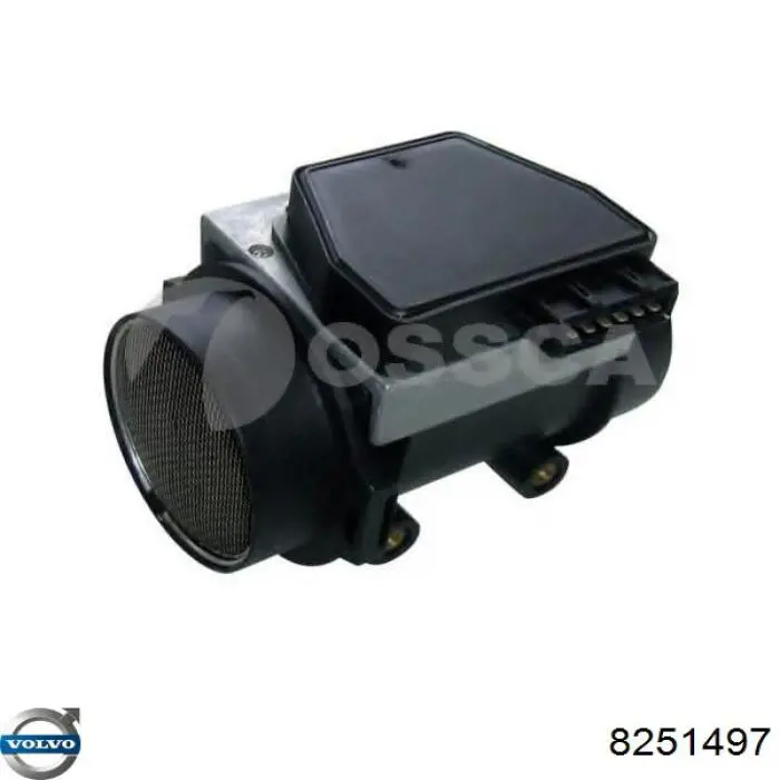 8251497 Volvo sensor de flujo de aire/medidor de flujo (flujo de aire masibo)