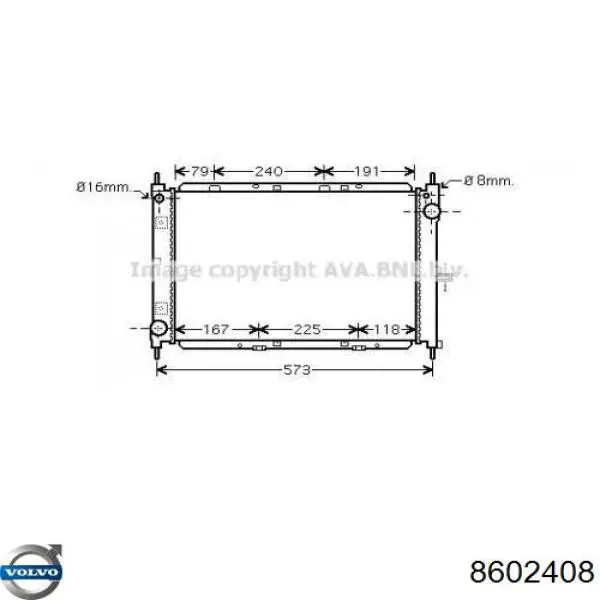 9470520 Volvo inyector de combustible