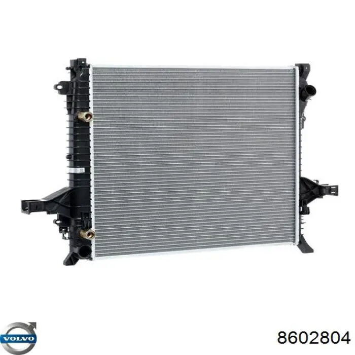 8602804 Volvo radiador refrigeración del motor