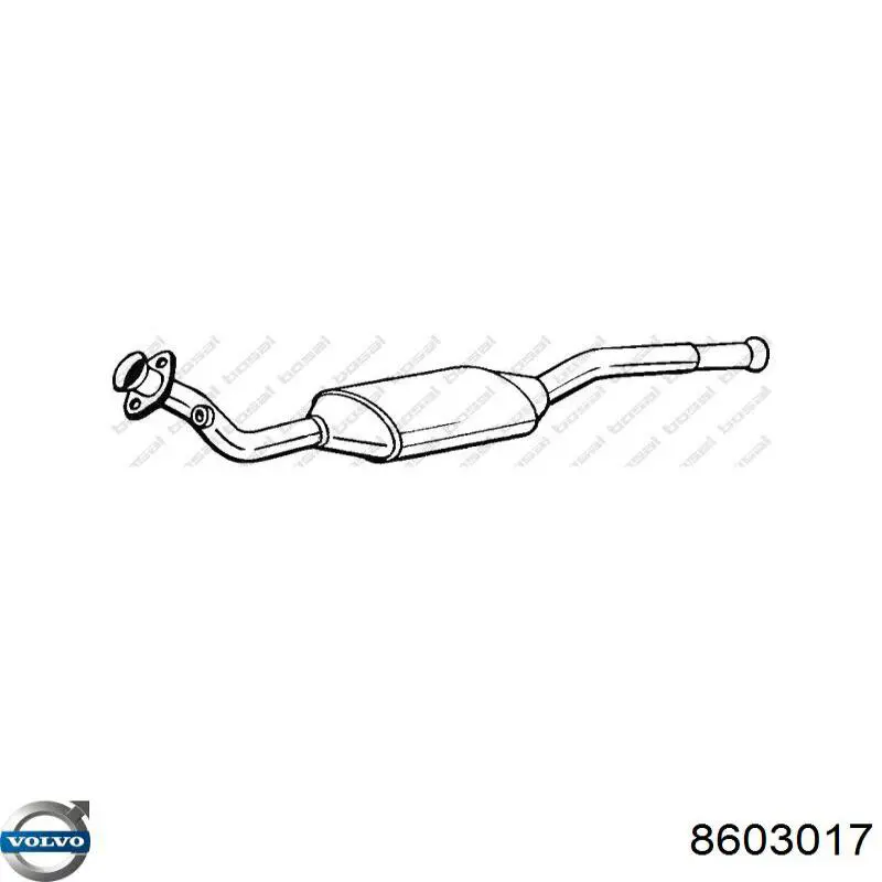  Catalizador para Volvo 850 LS