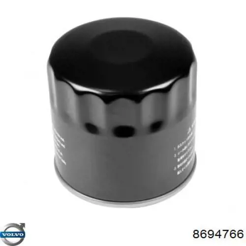 8694766 Volvo filtro de aceite