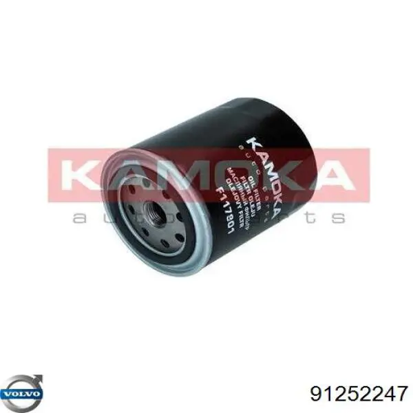 91252247 Volvo filtro de aceite