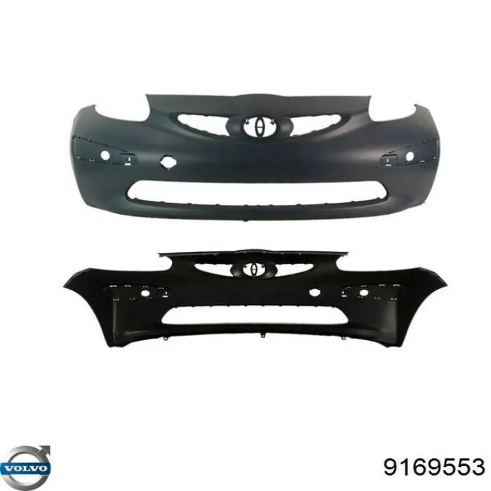  Parachoques delantero para Volvo S70 LS, LT