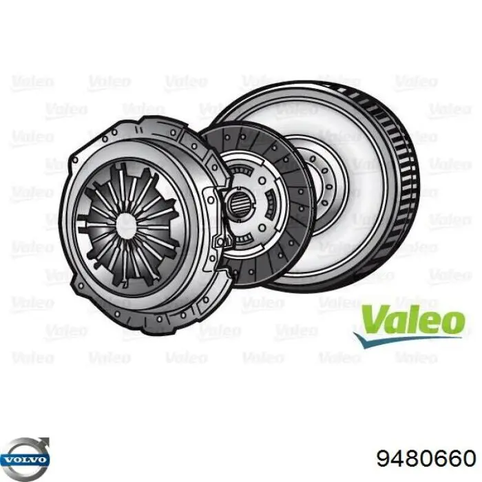 9480660 Volvo volante motor