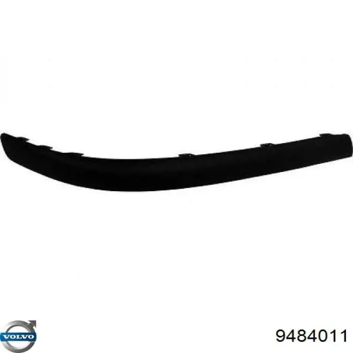  Moldura de parachoques delantero derecho para Volvo S60 1 