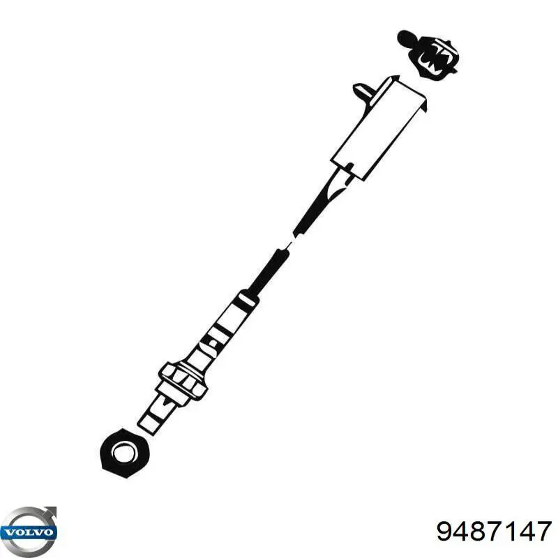 9487147 Volvo sonda lambda sensor de oxigeno para catalizador