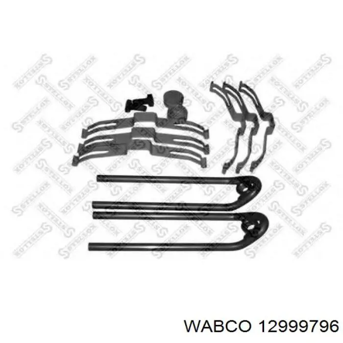 12 999 796 Wabco pastillas de freno traseras