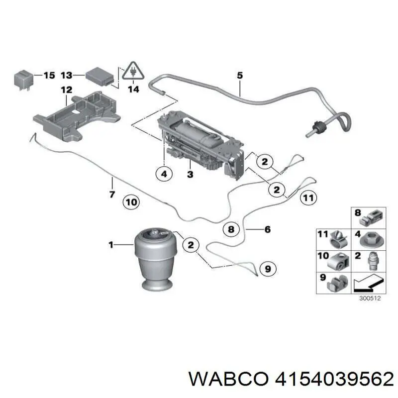 4154039562 Wabco 