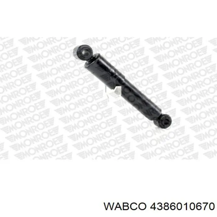 4386010670 Wabco amortiguador trasero