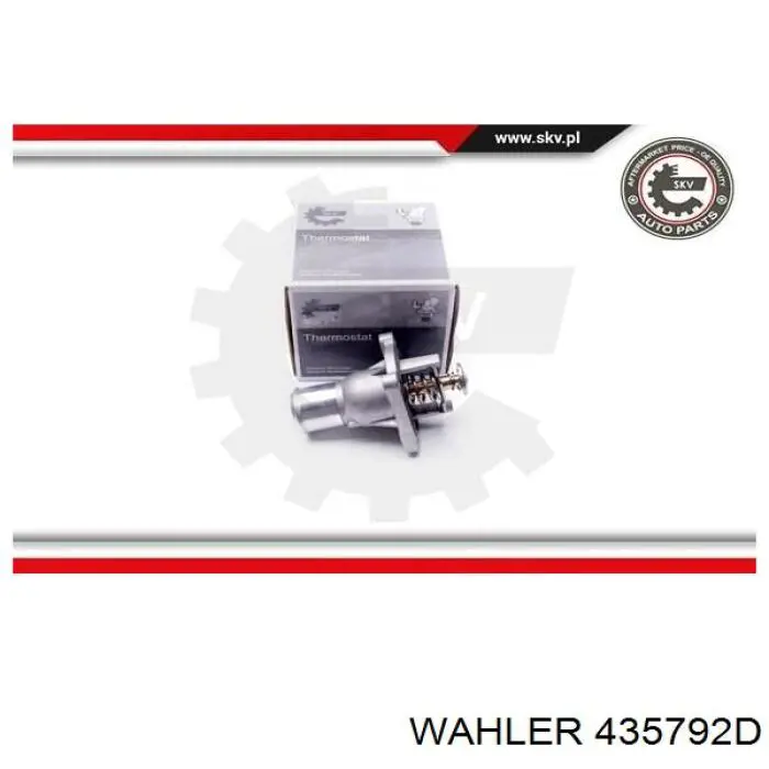 4357.92D Wahler termostato, refrigerante