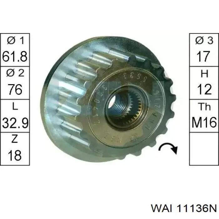 JMA0002IR MSG alternador