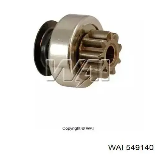 54-9140 WAI bendix, motor de arranque