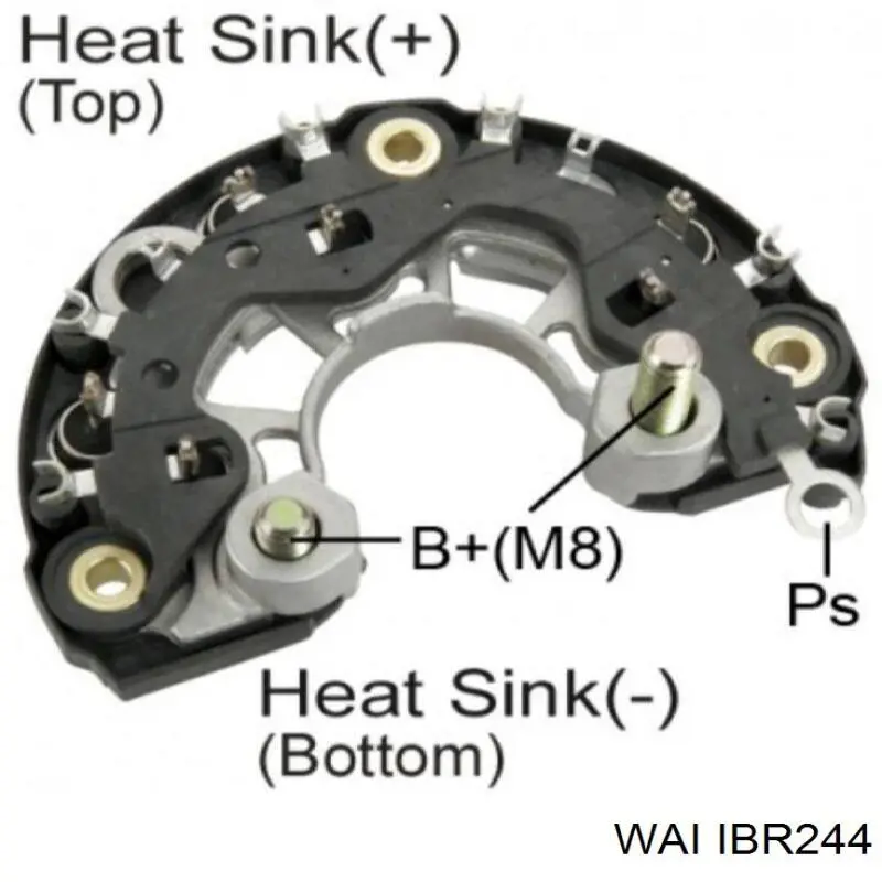  Alternador Diodo Puente Rectificador para Seat Leon 1M1