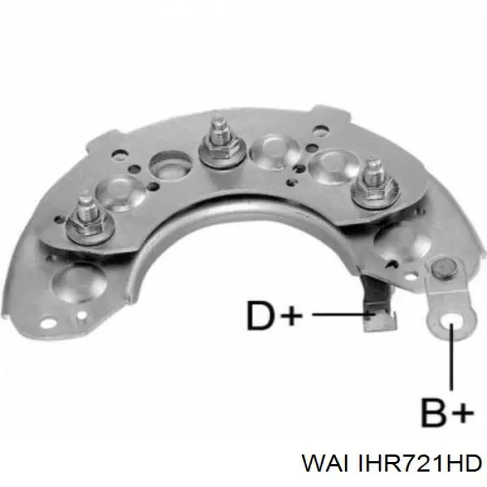 IHR721HD WAI alternador diodo puente rectificador