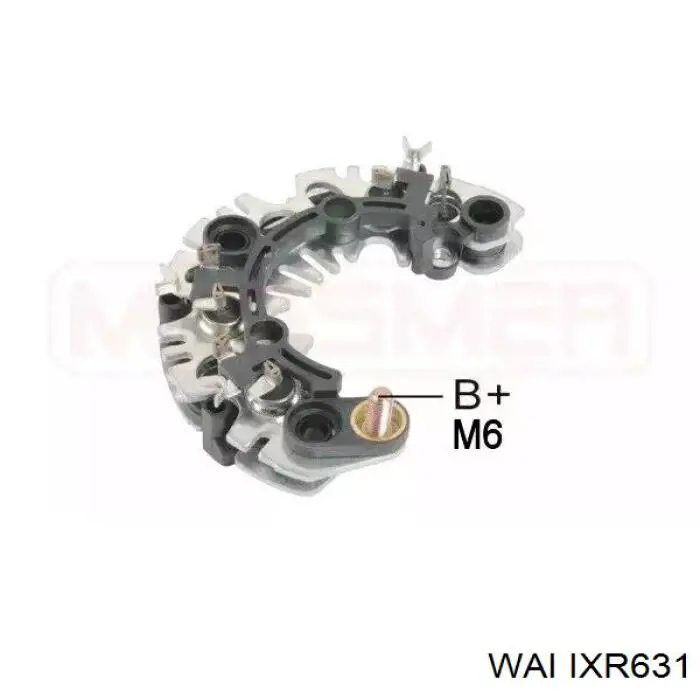 IXR631 WAI alternador diodo puente rectificador