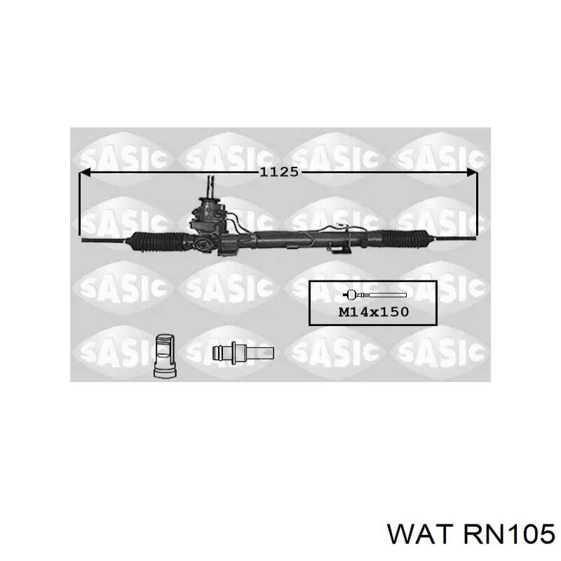 RN105 WAT cremallera de dirección