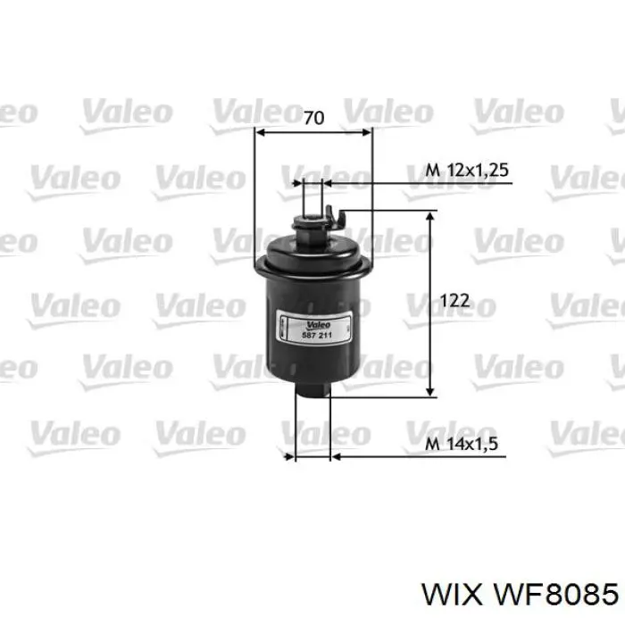 WF8085 WIX filtro combustible