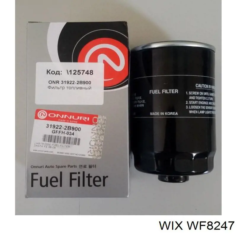 WF8247 WIX filtro combustible