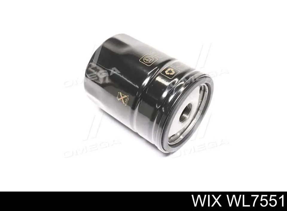 WL7551 WIX filtro de aceite