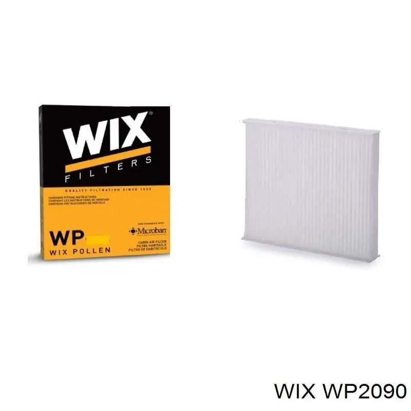 WP2090 WIX filtro de habitáculo