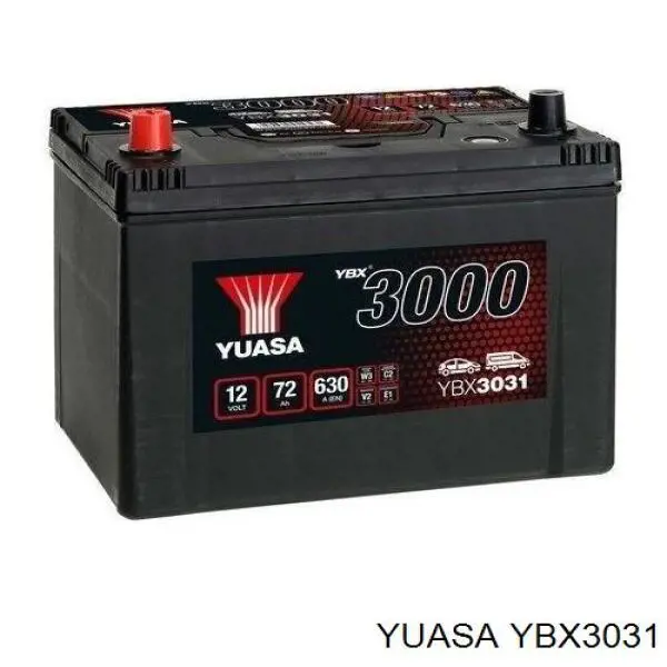 YBX3031 Yuasa batería de arranque