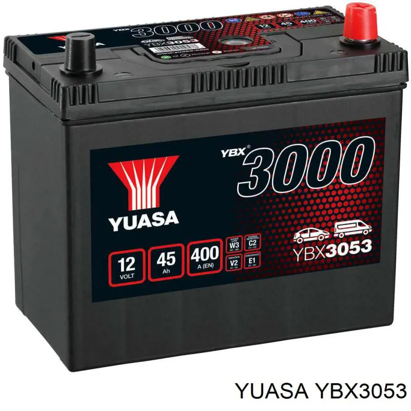 YBX3053 Yuasa batería de arranque