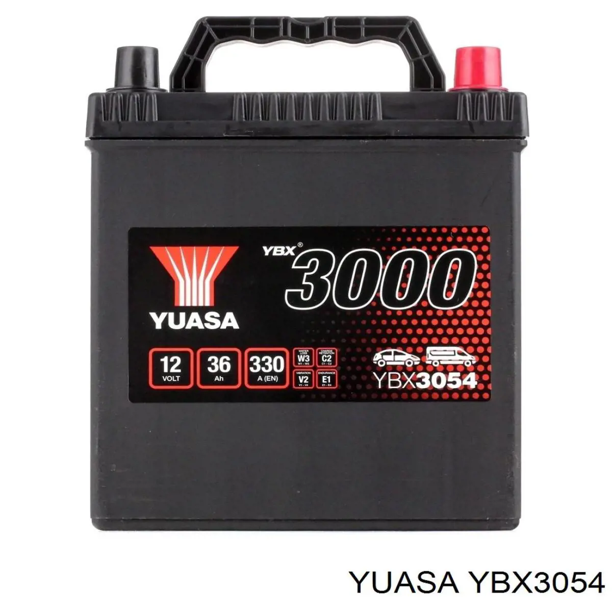 YBX3054 Yuasa batería de arranque