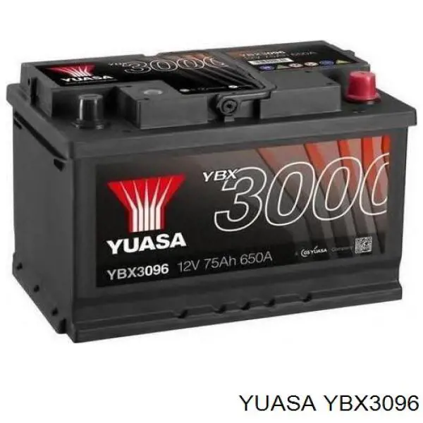 YBX3096 Yuasa batería de arranque