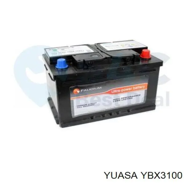 YBX3100 Yuasa batería de arranque