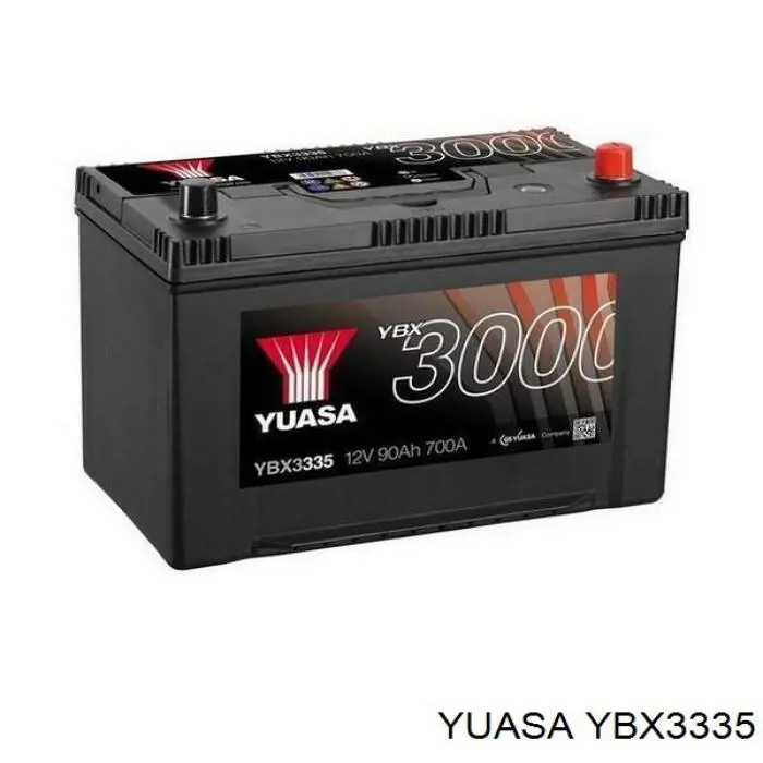 YBX3335 Yuasa batería de arranque