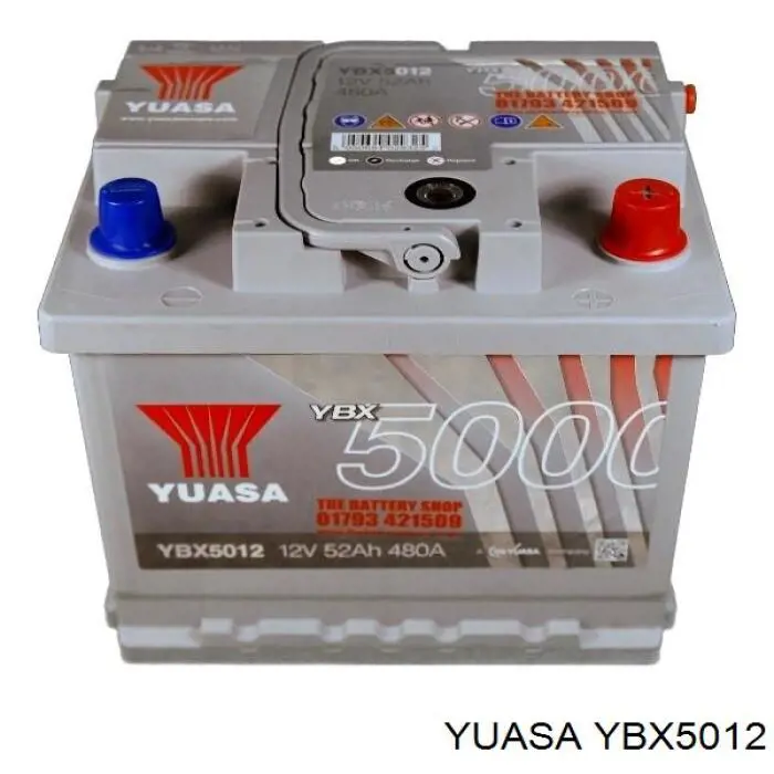 YBX5012 Yuasa batería de arranque