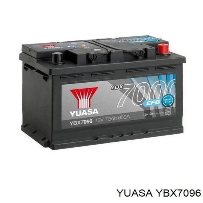 YBX7096 Yuasa batería de arranque