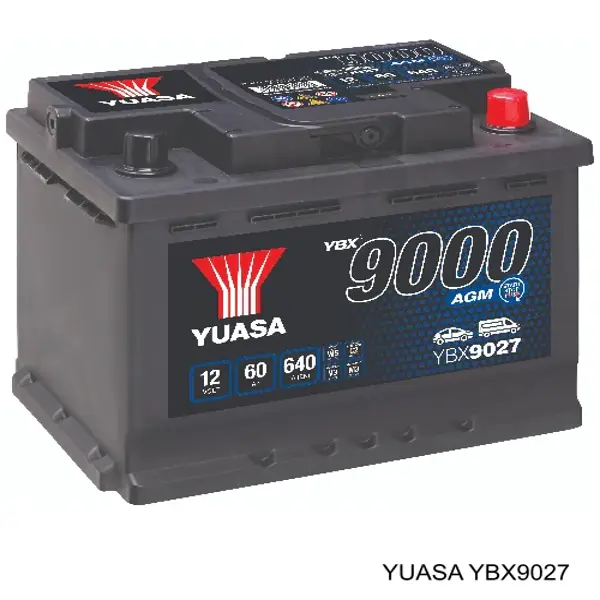 YBX9027 Yuasa batería de arranque