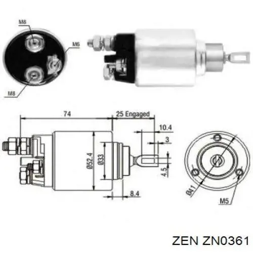 1006209406 Bosch bendix, motor de arranque