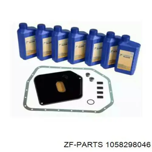 1058.298.046 ZF Parts filtro hidráulico, transmisión automática