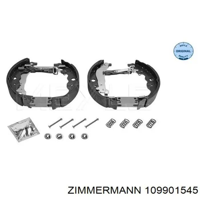 109901545 Zimmermann zapatas de frenos de tambor traseras