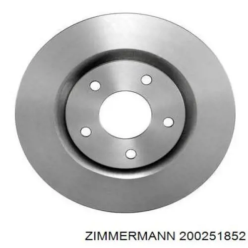 200251852 Zimmermann freno de disco delantero