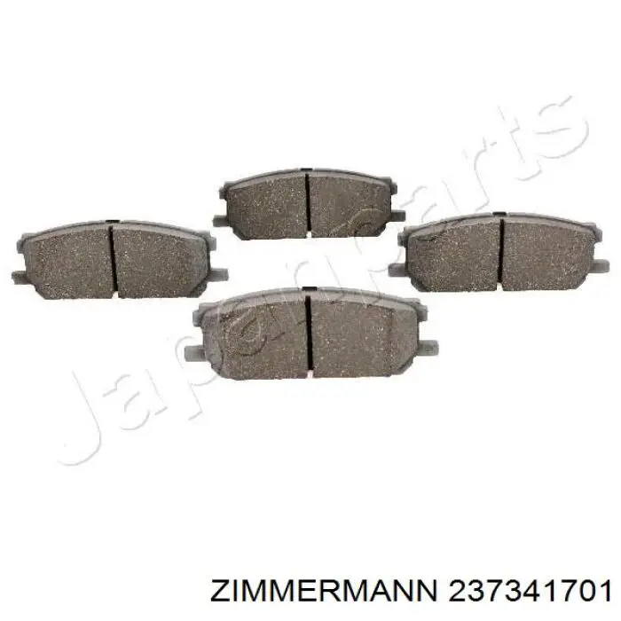 23734.170.1 Zimmermann pastillas de freno delanteras