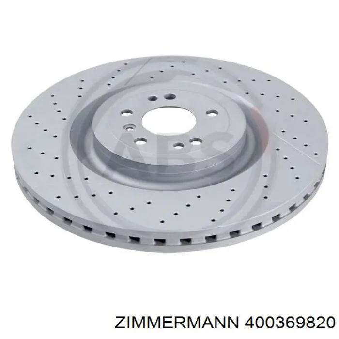 400369820 Zimmermann freno de disco delantero