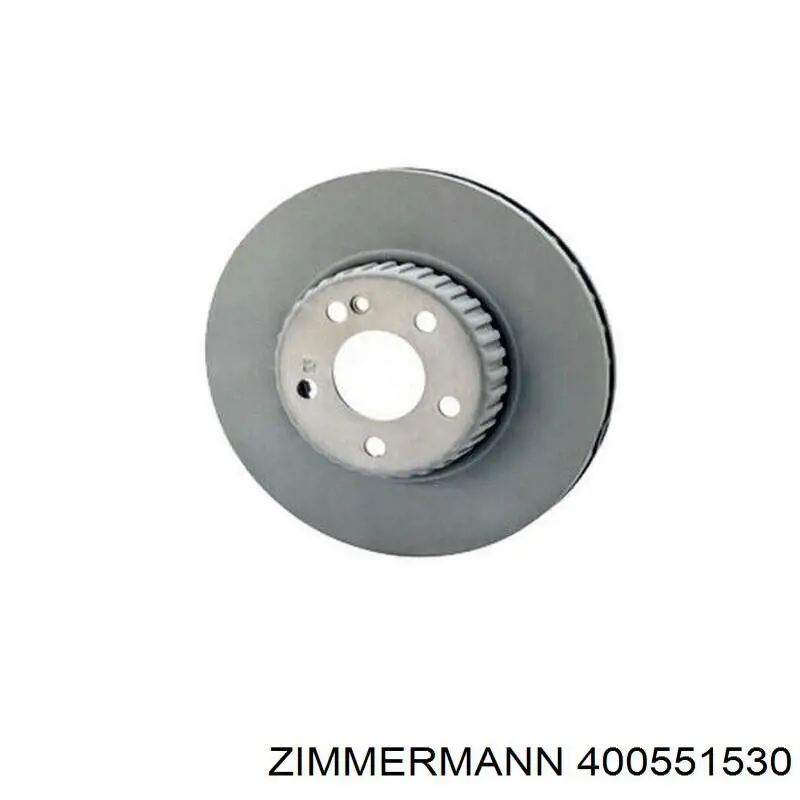 400551530 Zimmermann freno de disco delantero