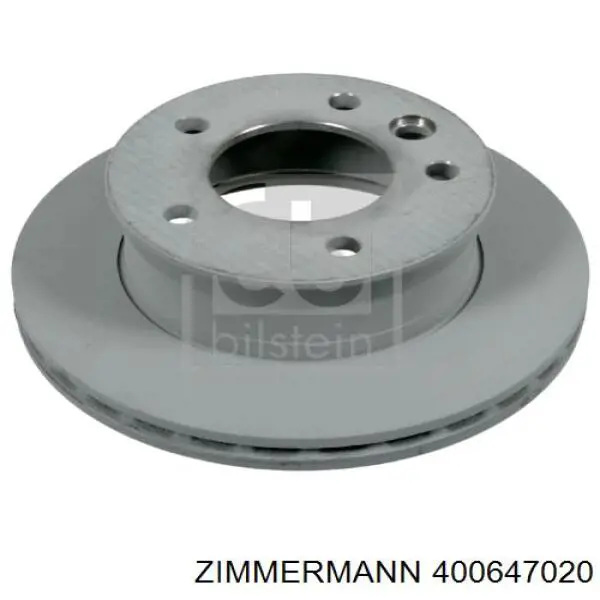 400647020 Zimmermann freno de disco delantero