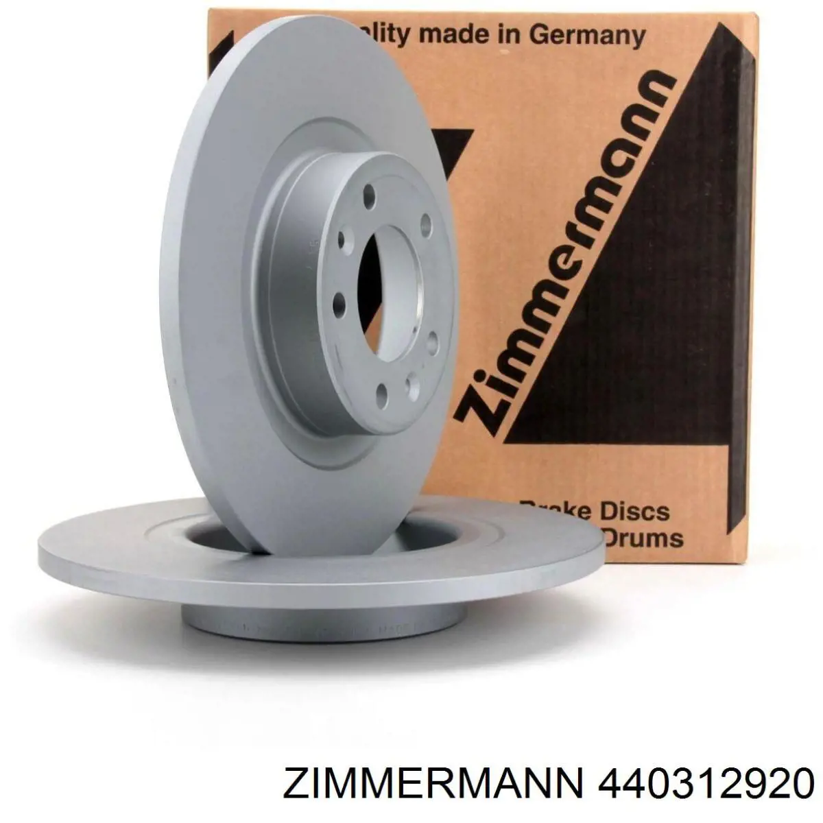 440312920 Zimmermann disco de freno trasero