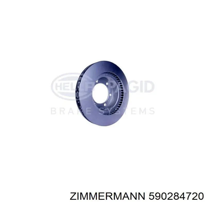 590284720 Zimmermann freno de disco delantero