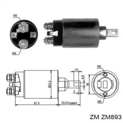 ZM893 ZM interruptor magnético, estárter