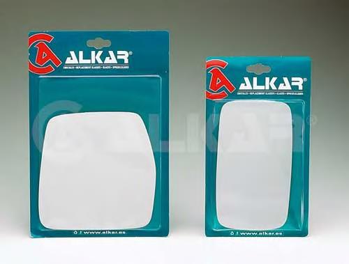 9502120 Alkar cristal de espejo retrovisor exterior derecho