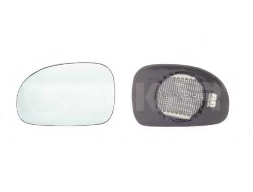 6432300 Alkar cristal de espejo retrovisor exterior derecho