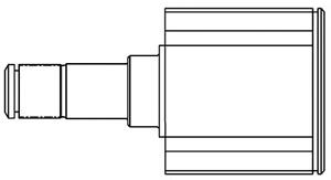 654002 GSP junta homocinética interior delantera