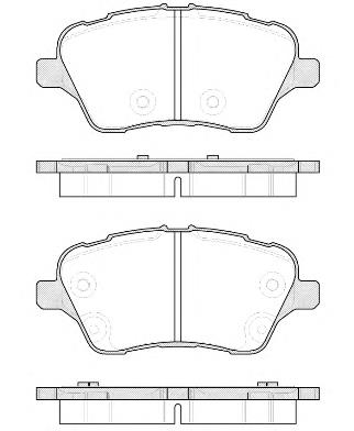 P14143.00 Woking pastillas de freno delanteras